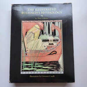 The Illustrated Bulfinch's Mythology 3 Volumes Macmillan 1997 In Slipcase 1st Ed